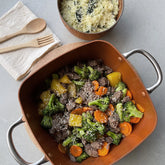 HOME ELEMENT OLLA 22 CM AC INOX T/VIDRIO HESOA-22