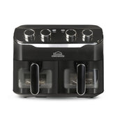 HOME ELEMENT FREIDORA AIRE 8 LTS DOBLE CANASTILLA HEAF8041N 299899624