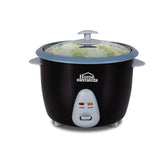 HOME ELEMENT OLLA ARROCERA 0.6 LT NEGRA HEAR04N