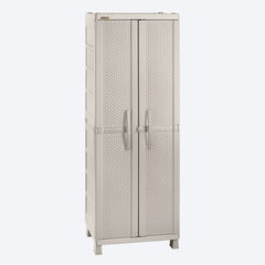 Armario Para Ropa Apariencia Rattan Taupe