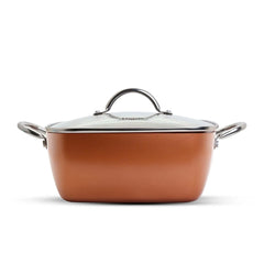 HOME ELEMENT OLLA 22 CM AC INOX T/VIDRIO HESOA-22