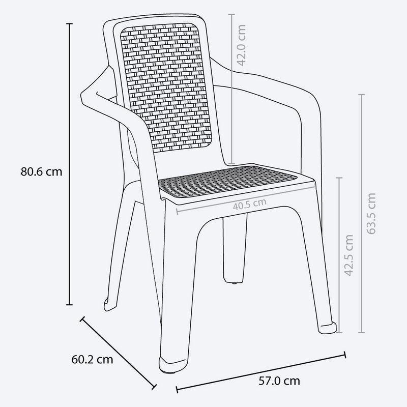 Rimax Silla Eterna Con Brazos