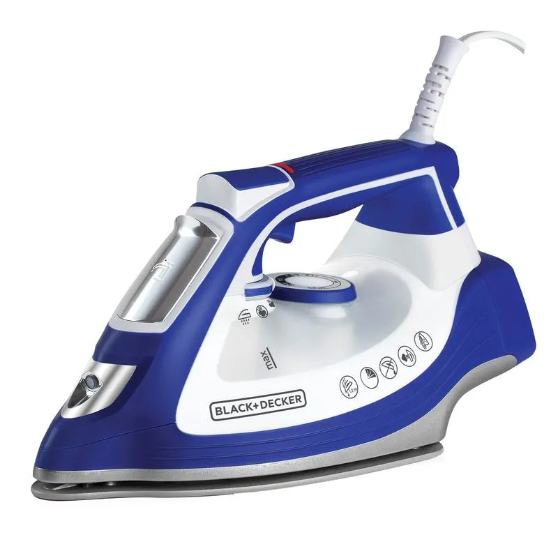 BYD PLANCHA CERAMICA IMPACT AZUL CON BLANCA IR3001