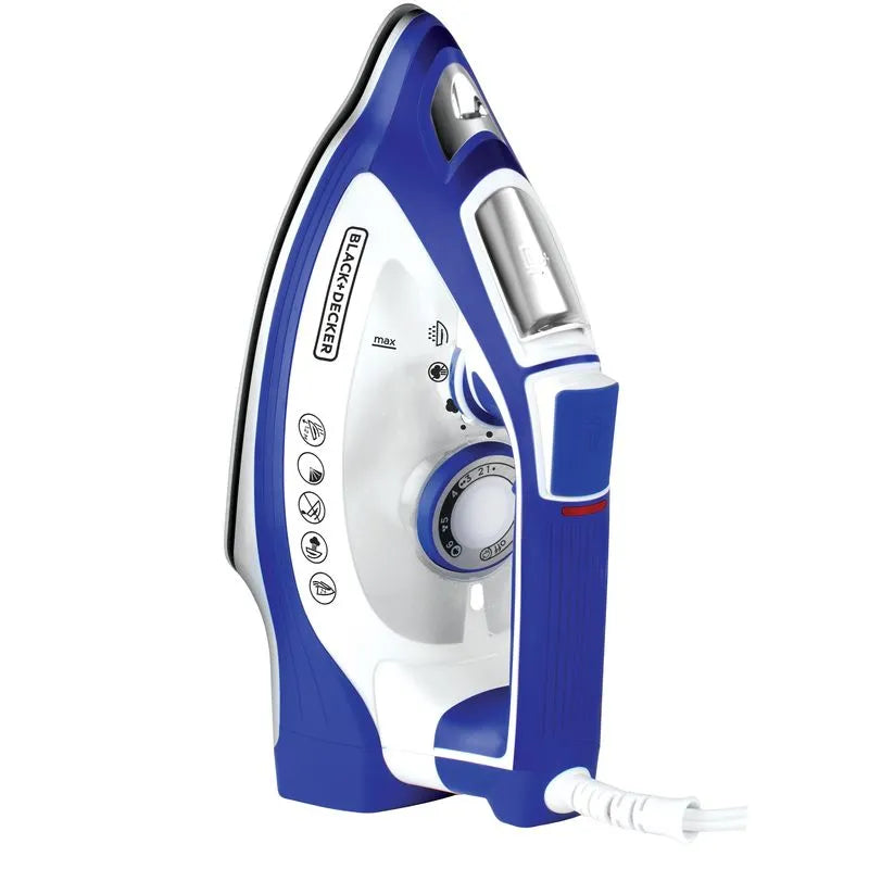 BYD PLANCHA CERAMICA IMPACT AZUL CON BLANCA IR3001