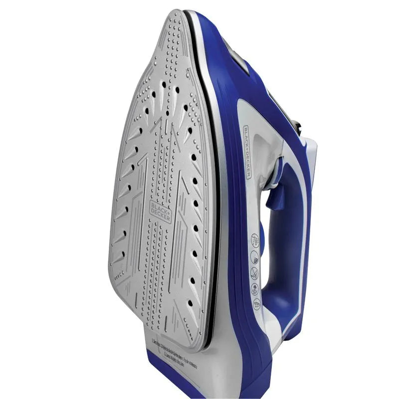 BYD PLANCHA CERAMICA IMPACT AZUL CON BLANCA IR3001