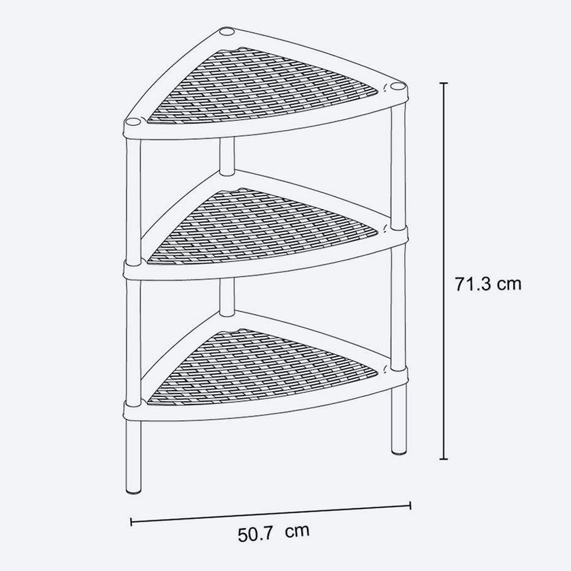 Rimax Mesa Multiusos Triangular Shia