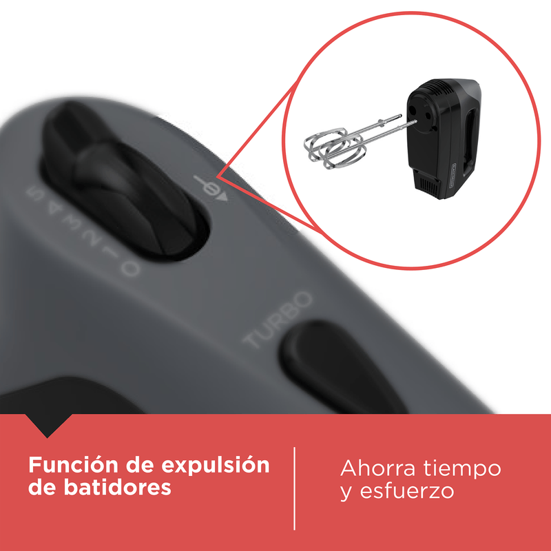 BYD BATIDORA DE MANO NEGRA MX1515-1BDLA