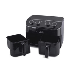 HOME ELEMENT FREIDORA AIRE 8 LTS DOBLE CANASTILLA HEAF8041N 299899624