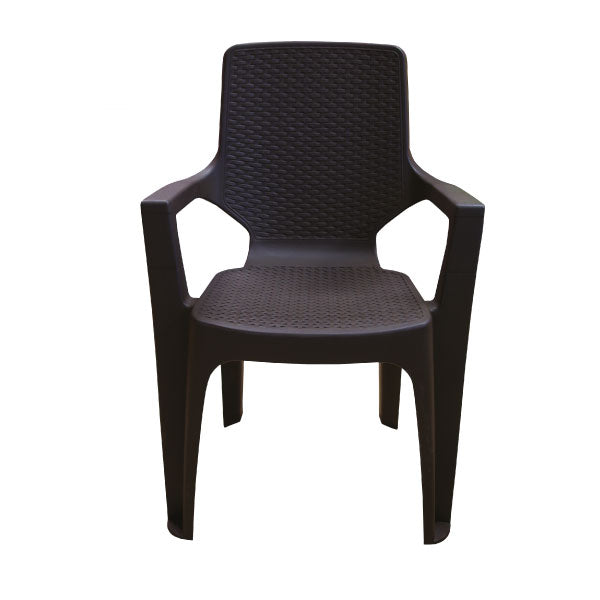 Colplast Silla Reggina con Brazos Rattan Wengue