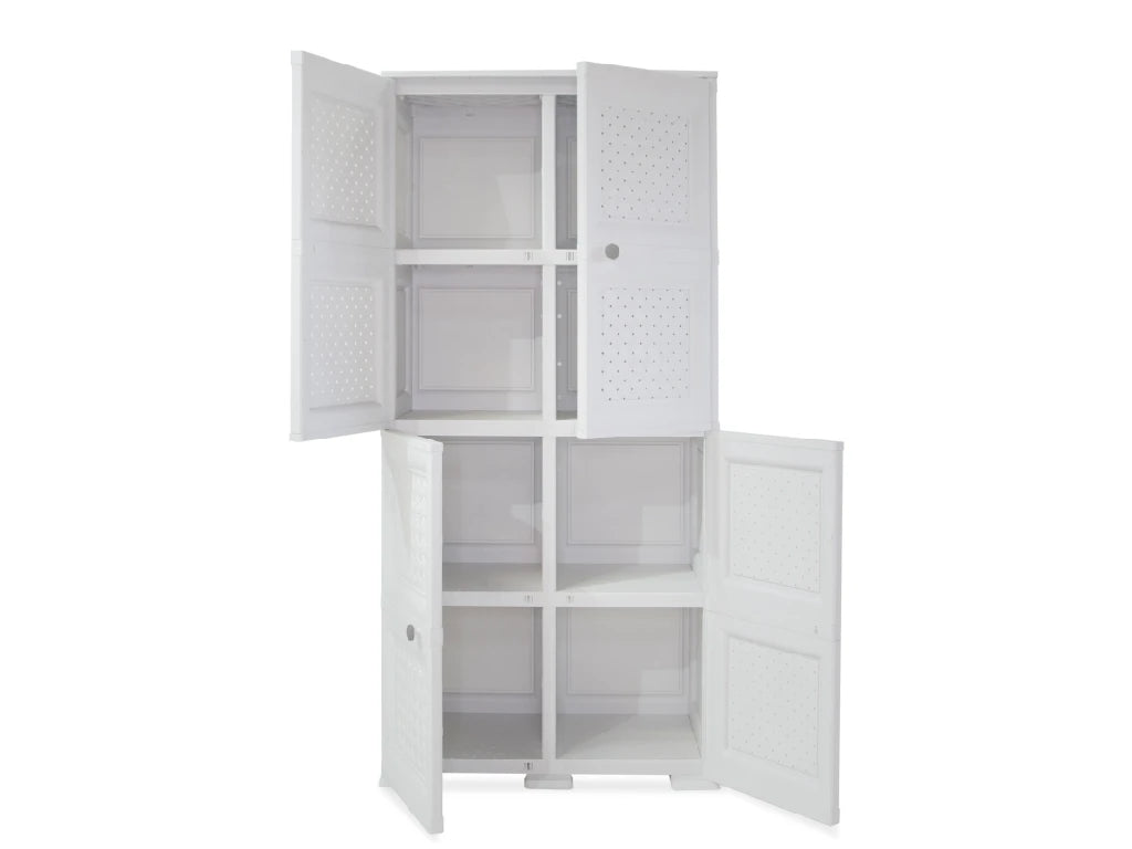 Mueble Elegance Rattan Da vinci Blanco perla